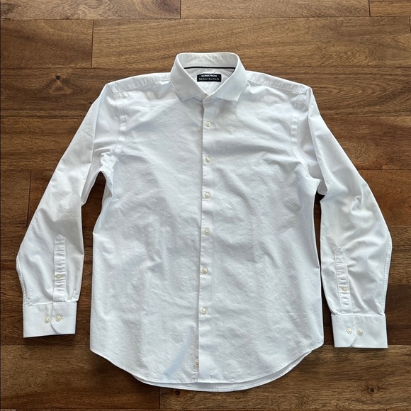Nordstrom Other - Nordstrom Tech-Smart Extra Trim Fit Shirt White 16 32/33